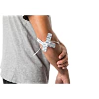 2 Electrodos especiales axion | para punto de dolor | para su electroestimulador TENS EMS | en forma de X